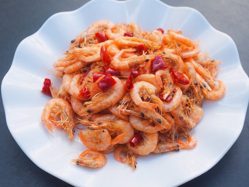 Crispy Fried River Shrimp