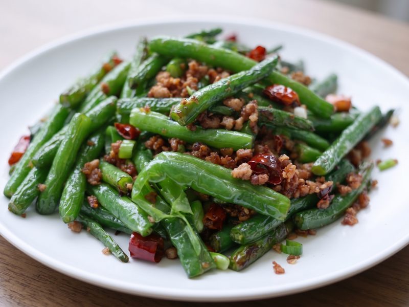 Dry-Fried Green Beans