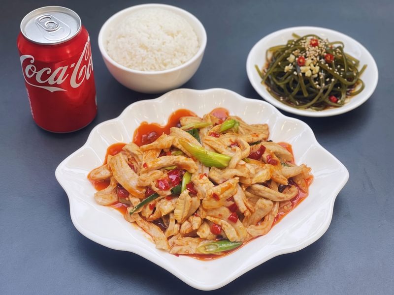 Chopped Chili Pork on Rice