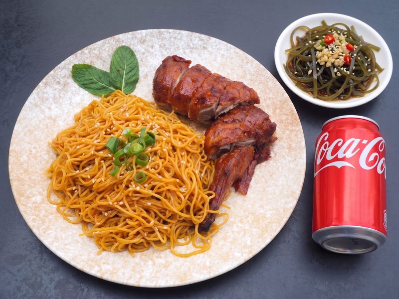 Dry-Tossed Roast Duck Noodles