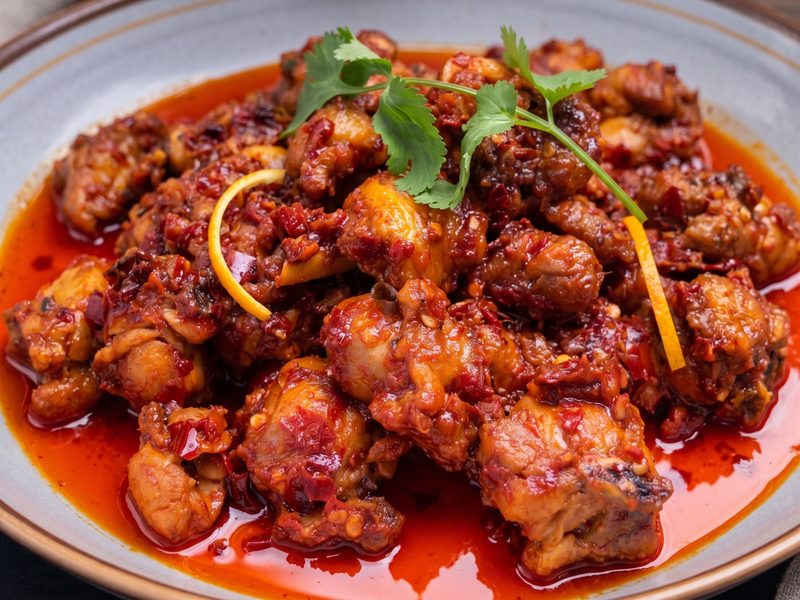 Orange Peel Chili Chicken