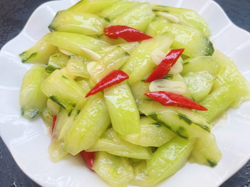 Stir-Fried Cucumber